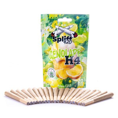 Achetez 20 Prerolls Genolado H4 - Infuspliff de Qualité | CBD Premium