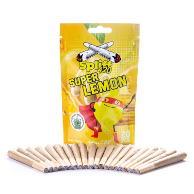 Achetez 20 Prerolls SuperLemon Infuspliff - Détente & Saveur | CBD Pre